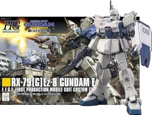 【HG】HGUC 第08MS小隊 RX-79[G]Ez-8 Ez8 1/144スケール 色分け済みプラモデルのサムネイル