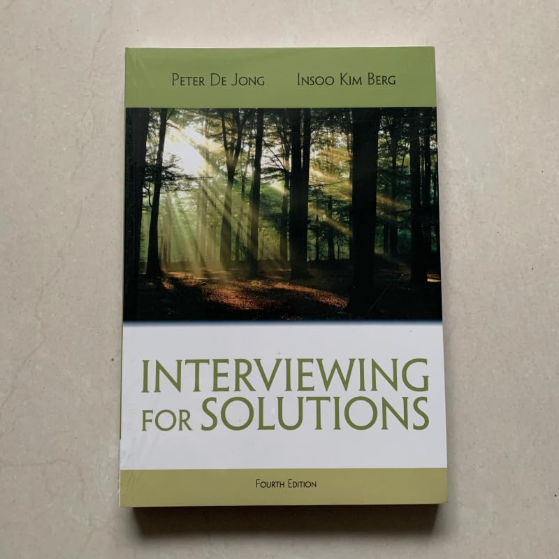 Interviewing for Solutions Paperback Bᴏᴏᴋ B-o-o-k