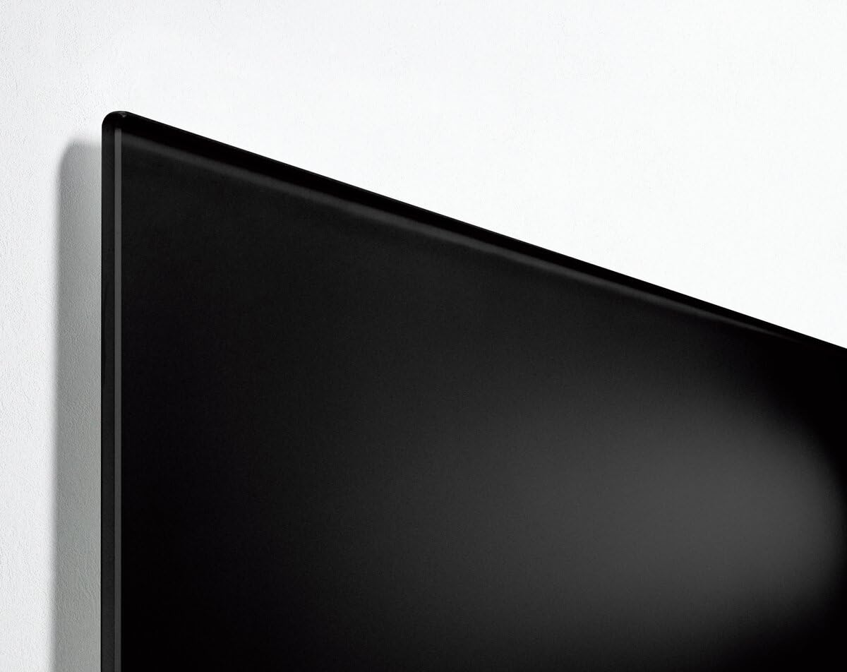 SIGEL GL396 Pizarra de cristal magnética Artverum - Pizarra de menú negro, naranja, rojo, gelb, azul - 60 x 40 cm - cristal de seguridad | 4004360795749