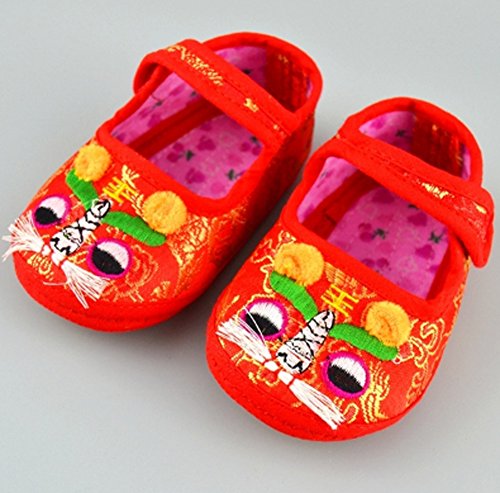 CRB Baby Boy Girl Newborn Infant Chinese New Years Celebration Asian Lion Shoe2