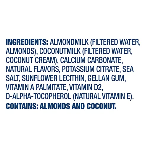 Almond Breeze Unsweetened Original Almond Coconut Milk, 64 Oz #TOP6
