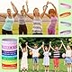 CHRORINE 24 Stück motivierende Silikonarmbänder mit inspirierenden Zitaten, Unisex, für Schule, Büro, Zuhause, Partys, Geschenke, 12 Designs (Leuchtende Farbe)