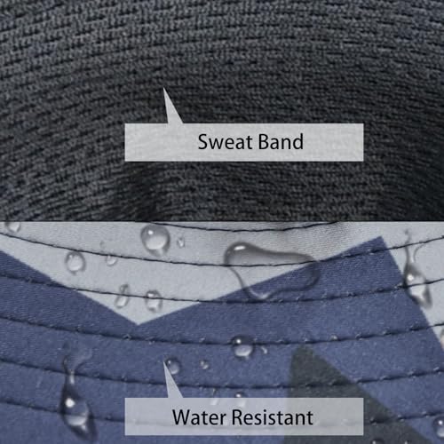 Image of Sun Hats for Men Women Fishing Hat UPF 50+ Breathable Wide Brim Summer UV Protection Hat