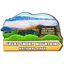 USA Great Smoky Mountains National Park Wooden Magnet 3D Fridge Magnets Travel Collectible Souvenirs Decorations Handmade Crafts-2
