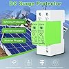 DEWIN Scaricatore di Sovratensione,2P 40KA Scaricatore DC 1000V Fotovoltaico Scaricatori di Sovratensione DC Scaricatore di Tensione Protezione da Sovratensioni e Fulmini