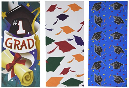 18 Assorted Graduation Money Holder Greeting Cards
