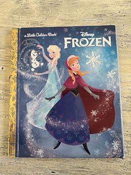 Hardcover Frozen (Little Golden Book) by Victoria Saxon (2013-10-01) Book