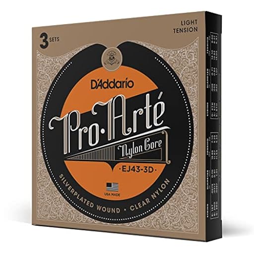 D´Addario EJ43 Pro-Arte Nylon Classical Guitar Strings, Light Tension, 3 Sets | Ya disponible en tu tienda friki favorita! En mundofriki.es!