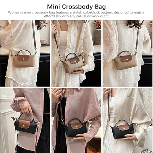 Women'S Fashion Colorblock Mini Crossbody Bag, Handbags Crossbody Bags With Adjustable Strap, Mini Tote Bags Crossbody Purse4