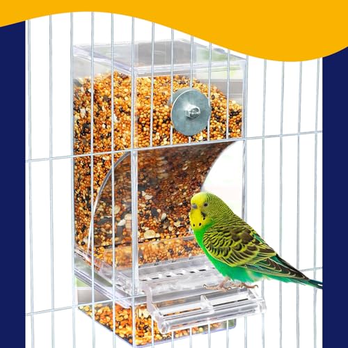 Vertupet BIRDFEEDER Anti Spill Bird Feeder For Multiple Pets, Polyester Material, No Mess thumb #5
