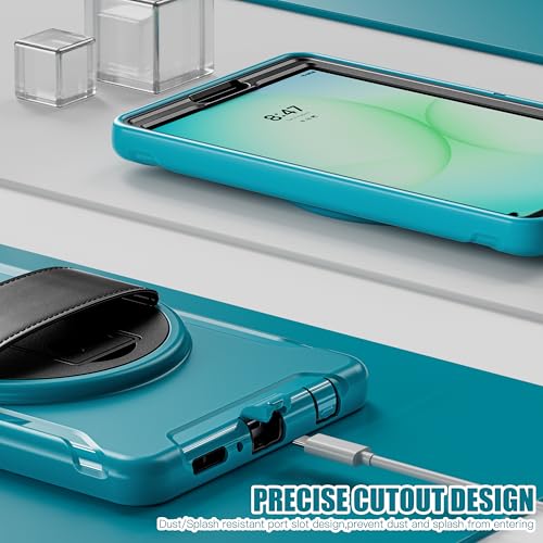 Funda para Samsung Galaxy Tab A11 ideal para niños y viajes con soporte y asa posterior 2