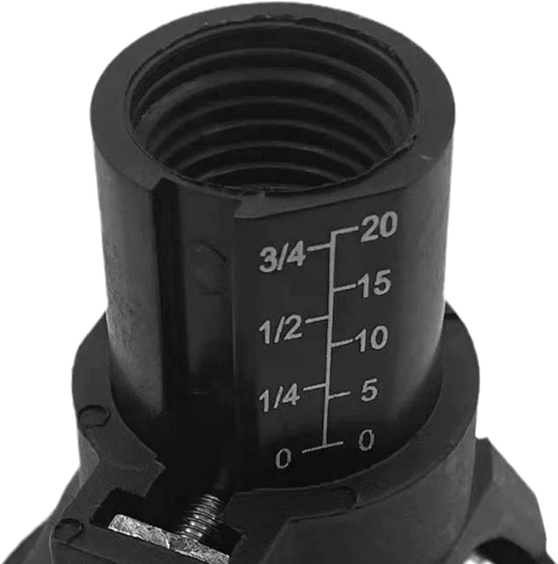 Router Attachment for Rotary Tool, Adjustable Depth Rotary Tool Cutting Guide, Plastic Rotary Tool Guide for Cutting, Engraving, Lettering, Grinding and Milling