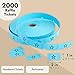 Juvale Raffle Tickets Roll - 2000-Count Blue Vintage Star - Perforated Stub Roll of Tickets for Classroom & Fundraiser Events - Tokens & Raffle Prizes