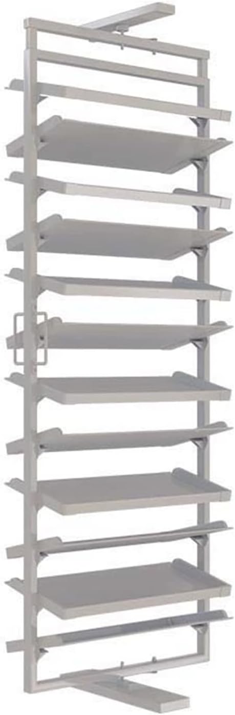 Shoe Storage Cabinet Cabinets Hallway Slim Cupboard Cupboards Hallways Slimline，360° Rotating Shoe Rack,Adjustable Height Pull-Out Shoe Storage,for Closet,Stackable Vertical Shelf,Space-Savi