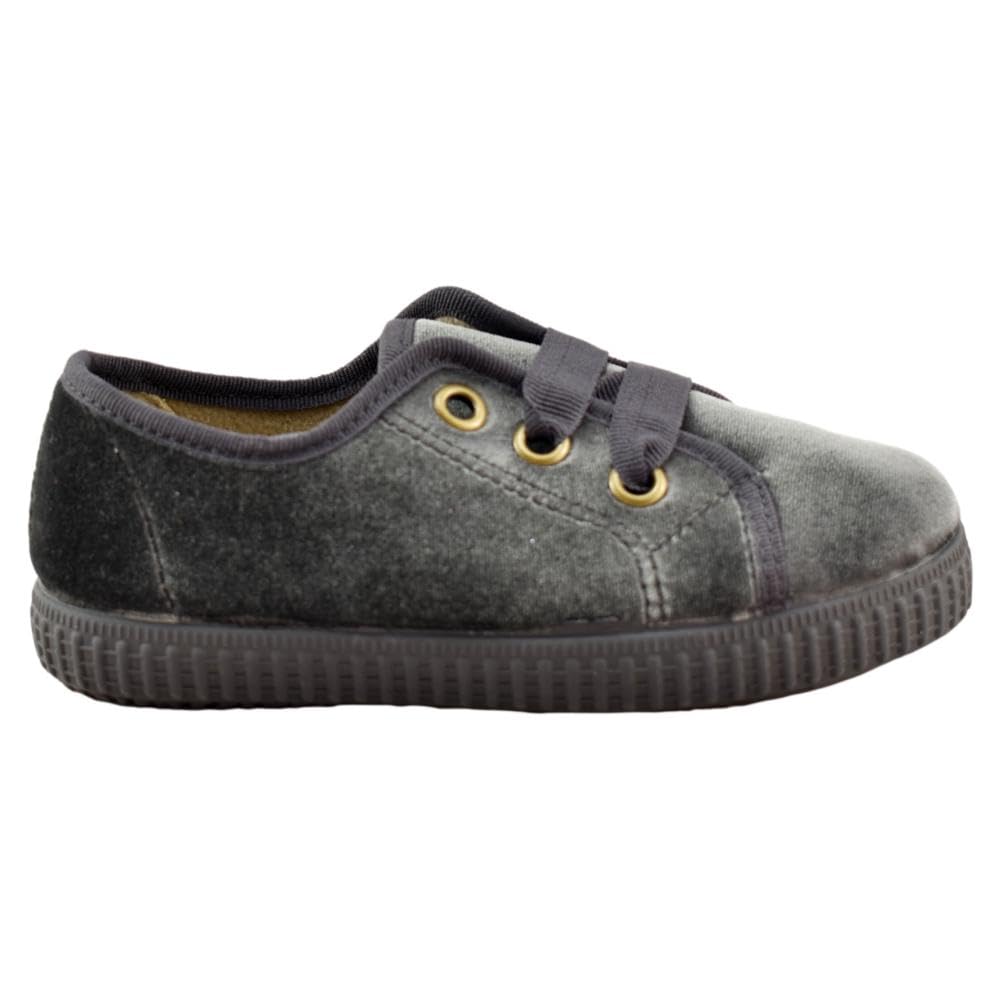Batilas - Zapato de Terciopelo con Cierre de Cordones 653967 Terciopelo