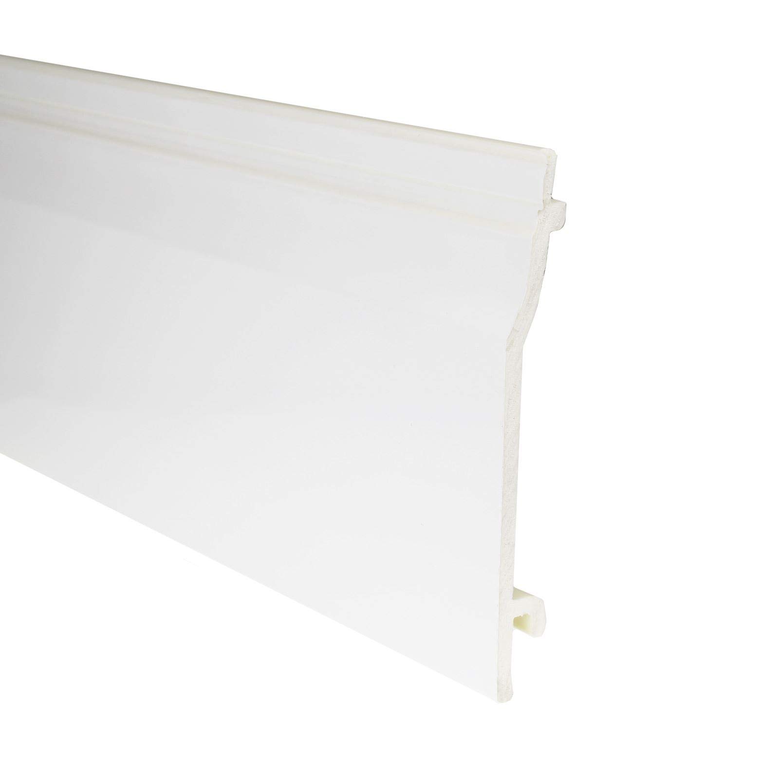 Buy White UPVC Shiplap Cladding 150mm PVC Plastic Clad Board Online