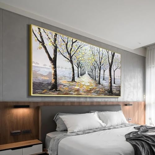 Affiche et impression de paysage de coucher de soleil, peinture murale grand format 90x180 cm