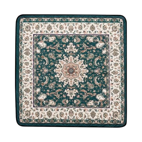 Woalopted Empapadores para Perros,Alfombrilla Suave Antideslizante Fácil de Limpiar de 50x50 cm - Empapadores Reutilizables para Cachorros - para Arenero Gato Transportín Viaje Hogar Sofá Jaula Suelo