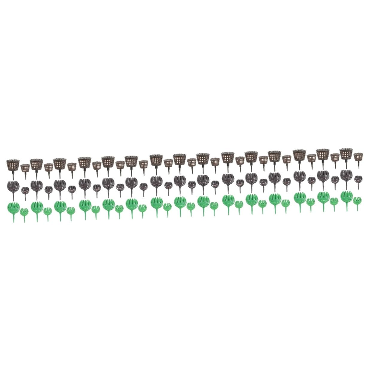 Sosoport 5 Ensembles Boîte À Engrais Plantes Gadget De Fertilisation Bonsaï Panier D'engrais Pour Bonsaï Conteneur De Fertilisation Outil De Fertilisation Bonsai Plastique 30 Pièces * 5