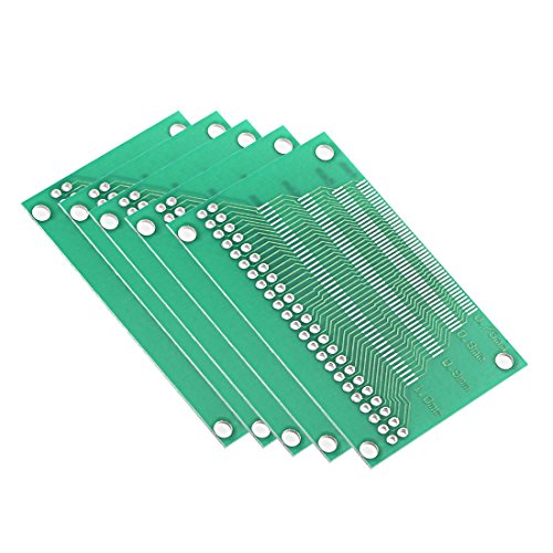uxcell LCM TFT LCD LTFT 46 PIN Multi-Pitch PCB Test Board 5pcs
