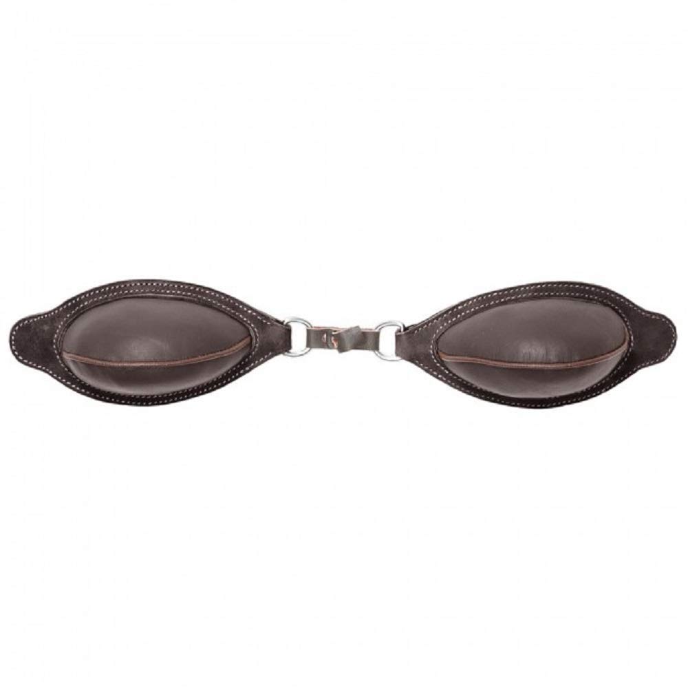 Tough 1 Premium Leather Bucking Rolls - Dark Oil