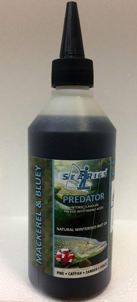 searigsPREDATOR - MACKEREL & BLUEY - WINTERIZED BAIT ATTRACTOR FOR DEADBAITING- PIKE - CATFISH