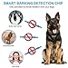 VUOIEOP Bark Collar-Rechargeable Barking Control Training Collar, Anti-Bark Training Device with 5 Adjustable Sensitivity Control, Intensity Beep Vibration and No Harm Shock for Small Medium Large Dog