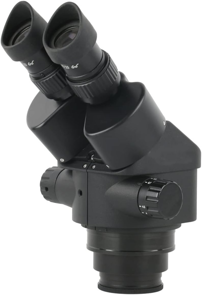 Lab Microscope Replacement Parts 3.5X 7X 45X 90X Binocular Stereo Microscope Head Accessories WF10X/22mm Eyepieces