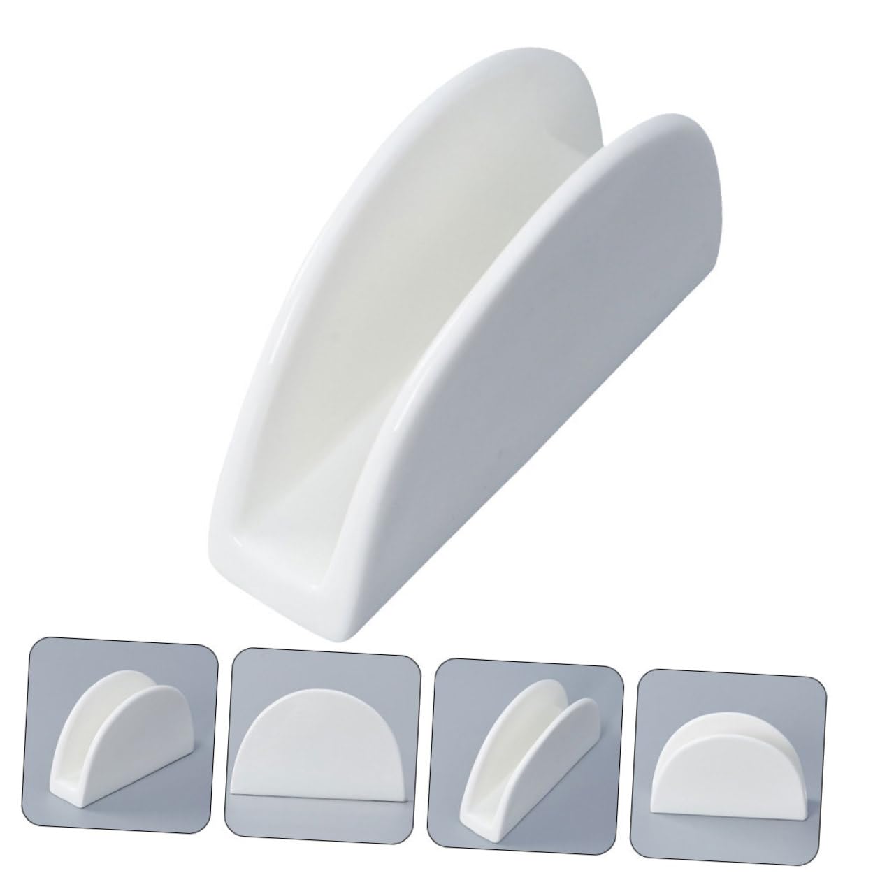 VICASKY 2pezzi Porta Tovaglioli in Ceramica Da Tavolo Organizzator Tovaglioli Per Cucina Cena Feste e Uso Quotidiano Resistente