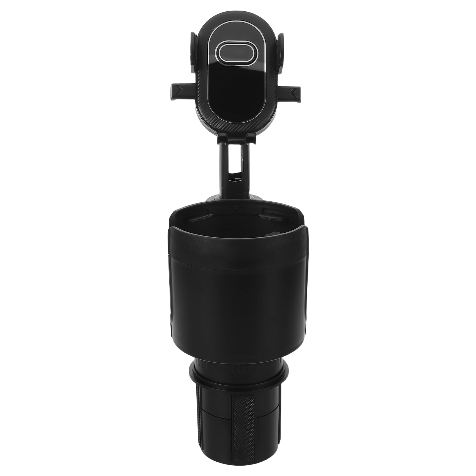 Zerodeko Supporto Auto per Smartphone e Bicchieri Porta Telefono e Portabicchieri Regolabile per Veicoli Plastica Resistente per Tutte le Dimensioni di Cellulari e Tazze