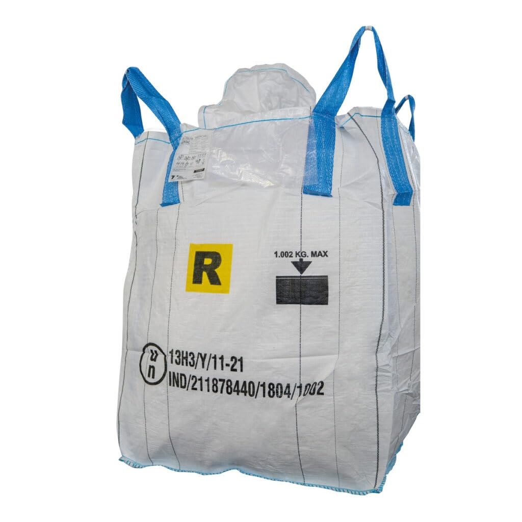 Generico Big Bag tubolare omologato ONU 13H3/Y, stampa R, fodera interna in polietilene cucita