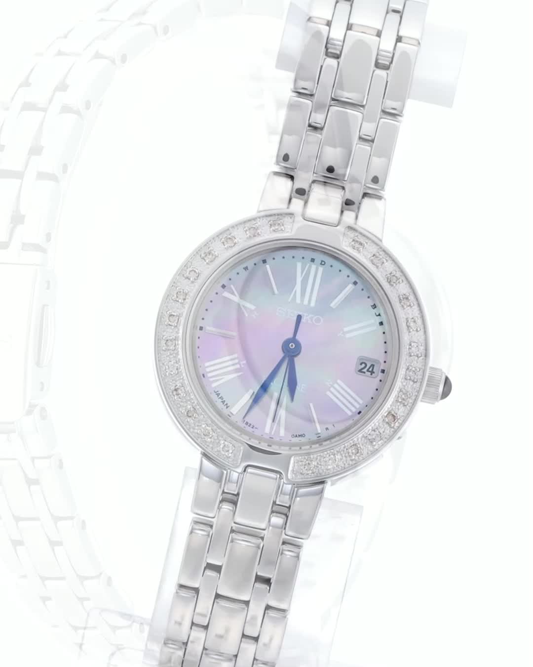 Amazon.co.jp: [セイコーウォッチ] 腕時計 エクセリーヌ カーブ