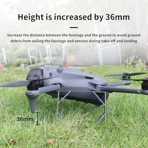 Soporte de mejora de altura para DJI Mavic 4 Pro extensor de patas 2