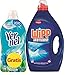 Wipp Express Gel Azul 40 Dosis + Vernel Suavizante Cielo Azul, 57 Dosis, 627 Mililitros