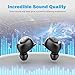 Wireless Earbuds Bluetooth Earbuds, Bluetooth 5.0 IPX7 Waterproof True Wireless Earbuds with Charging Case, 3D Stereo Sound Wireless Bluetooth Earbuds Headphones Earphones for Sport Runnning Workout