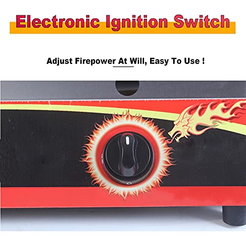 Gasfritteuse Kommerzielle Edelstahl-Gasfritteuse, 11L/22L Multifunktions-Fritteuse mit großem Fassungsvermögen, einstellbare Feuerkraft, leicht zu reinigen, Edelstahl 304 in Lebensmittelqual – Bild 7