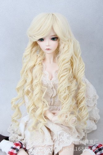 white doll hair