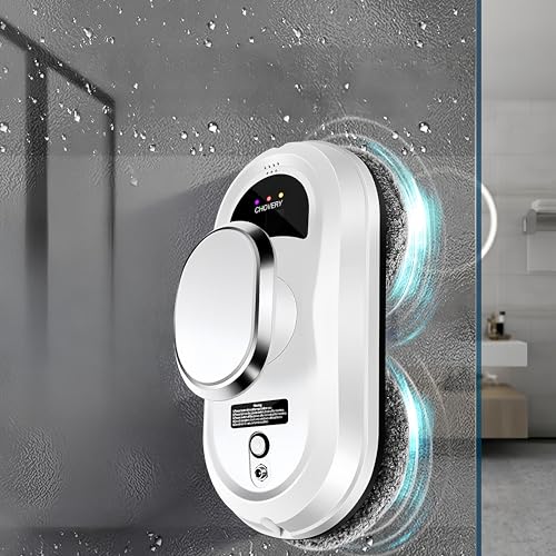 Sowone roboticvacuumcleaner limpiacristales Inteligente, Robot limpiacristales con Potente succión de 5600 Pa, Robot limpiacristales con Control Remoto para Ventanas, Azulejos y Puertas de aulas