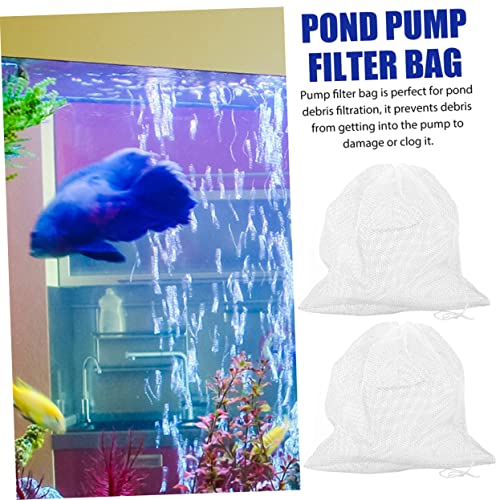 Bolsa filtro malla para bomba de agua Totority 2 piezas miniatura 6