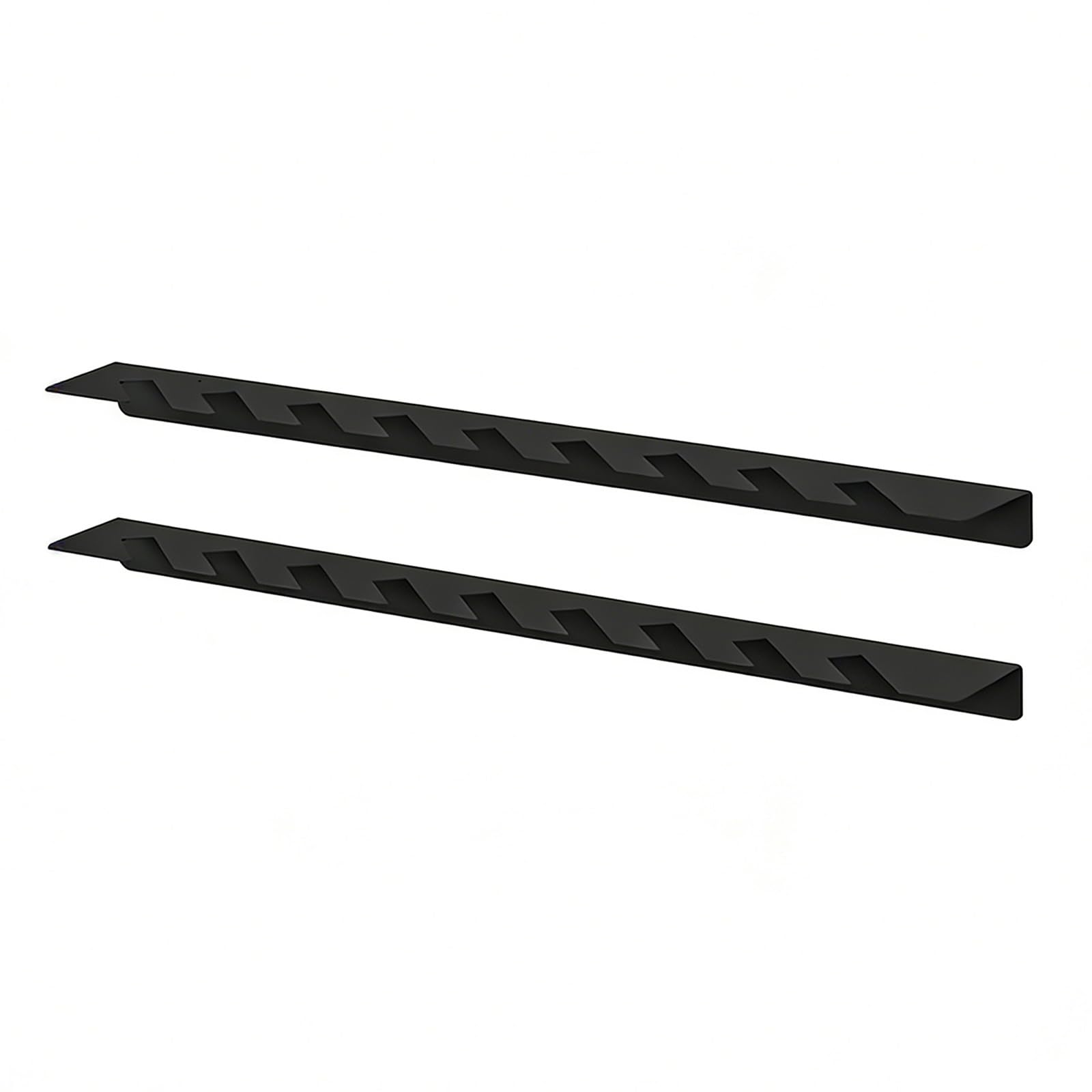 NIUSABOU Floor Tile Display Stand, Multicolor Metal Tile Display Rack - Commercial Stone Sample Holder Multiple Sizes(Black,Holds 15 Tiles)