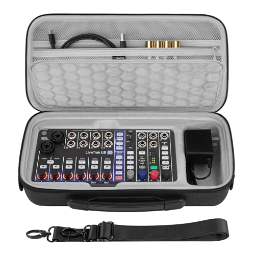 GEEKRIA Hard Shell Travel Case Compatible with Zoom LiveTrak L6 / L6 Digital Mixer, Audio Mixer...
