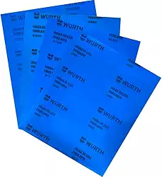 Kit De Lixa D'água Para Polimento Wurth 800 1200 2000 3000