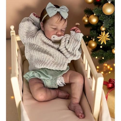Muñeca Reborn Realista para Niñas de 20 Pulgadas miniatura 4
