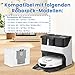10 Stück Staubbeutel für Roborock Q7 L5+/Q10 S5+/Q10 X5+/Q5 Pro+/Q5+/Q5 Max +/S8 Pro Ultra/S7 MaxV Ultra/S7 Pro Ultra/Q8 Max+/S8+/Q7+/Q7 Max+, 3L Staubsaugerbeutel große Kapazität für Staubsauger