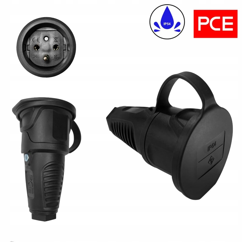 Hilark Cable Tech Rallonge en Caoutchouc de Chantier H07RN-F 3G1,5 30m