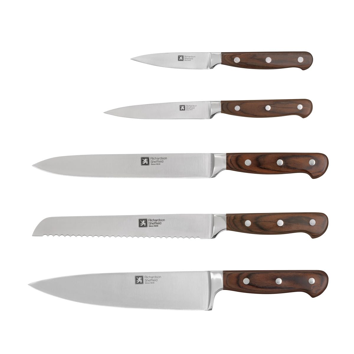 Richardson Sheffield Virtuose - Bloc 5 couteaux de cuisine