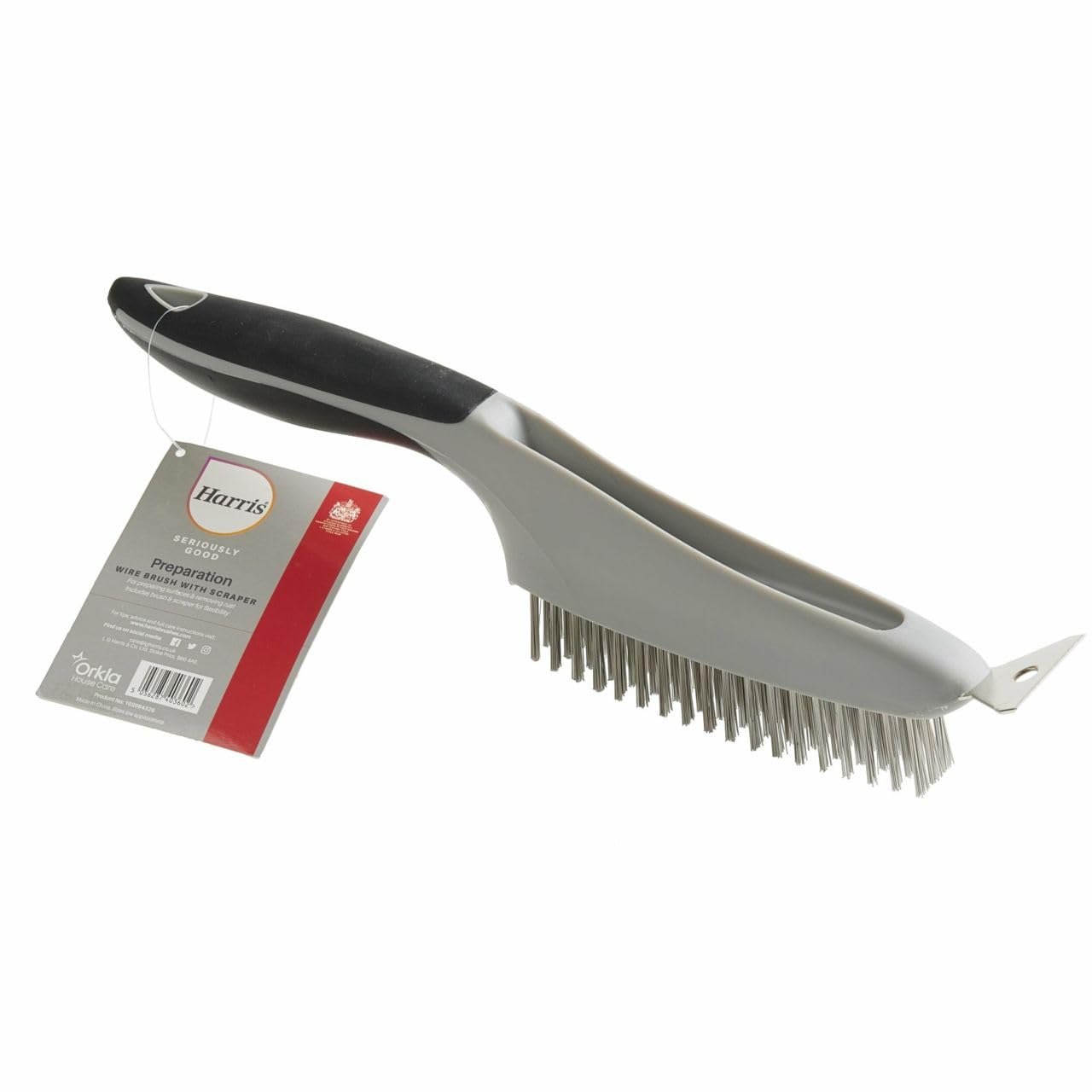 Harris Seriously Good Wire Brush With Scraper [102064326] 5056287403602