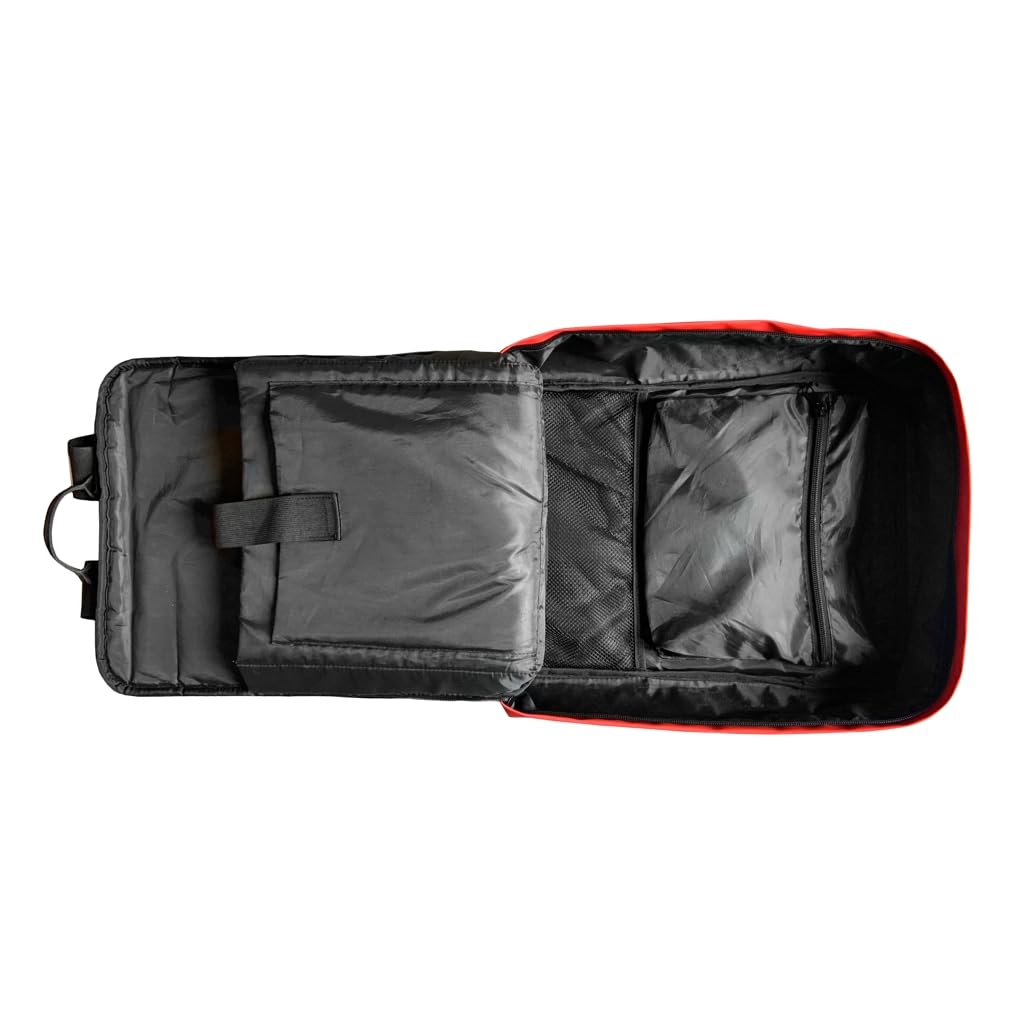 Smile - Mochila Akira Para Portátil Hasta 15 Y 16 Pulgadas Impermeable Y Antirrobo Roja