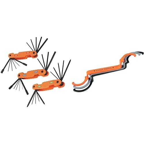 Klein Tools 70553 31-Piece Pro Folding Hex Key Set 50900R