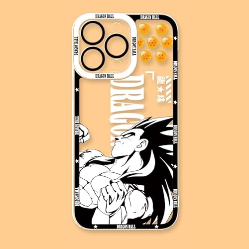 スマホケース ドラゴンボール ベジータ 超サイヤ人 iPhone用ケース アイフォンケース 耐衝撃 ソフト iPhone17pro 携帯カバー クリア 耐衝撃 四隅滑り止め レンズ保護 スレ傷防止 滑り止め 軽い